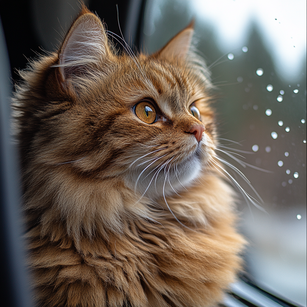 cat in pet taxi
