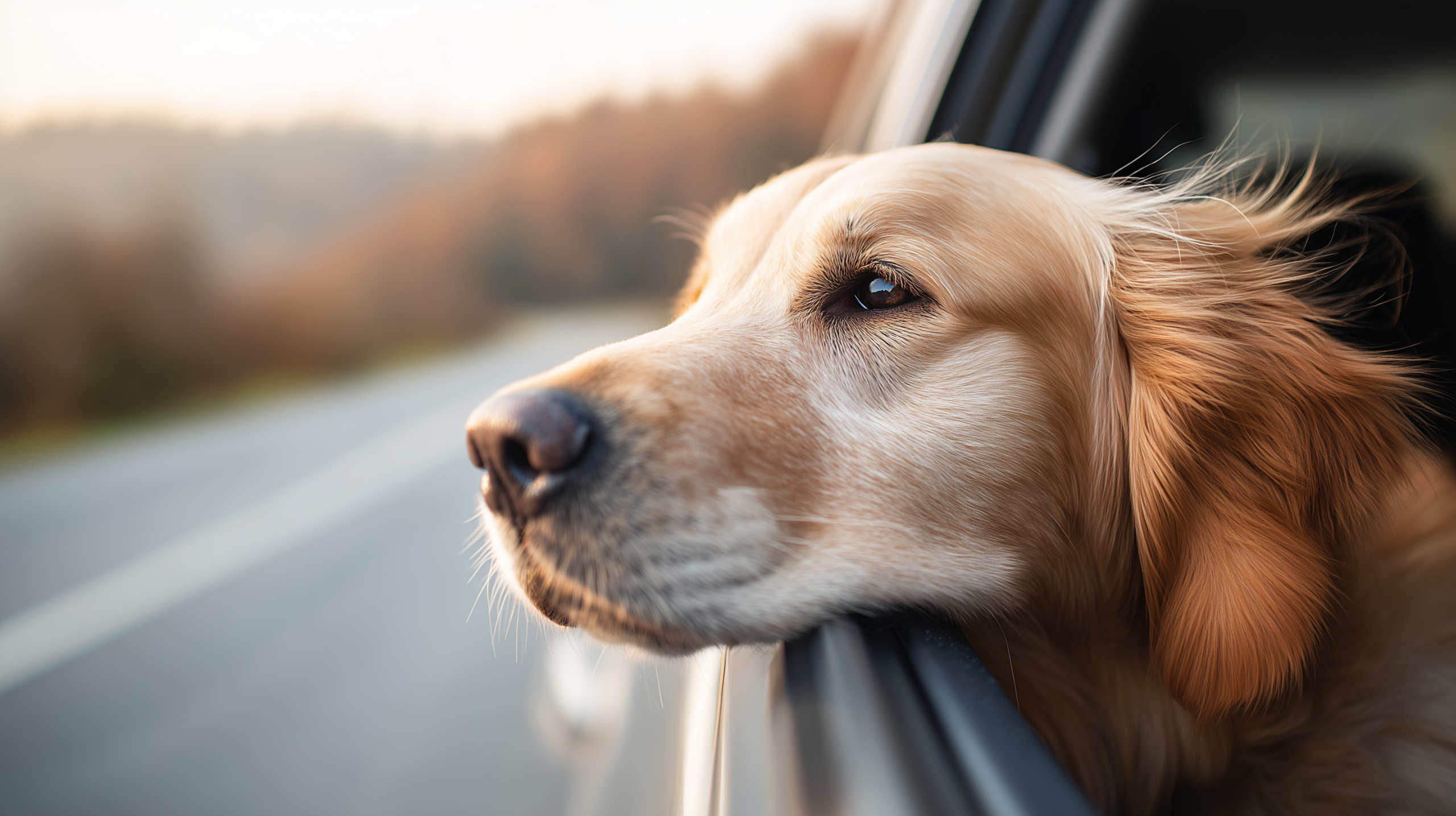 Dog in Pet Taxi
